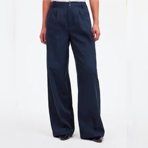 Madewell Navy Wide Leg Pants